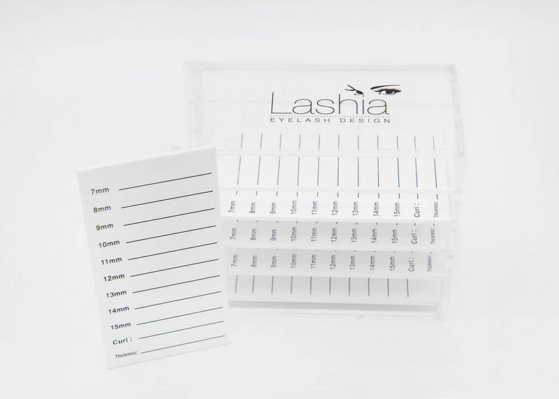 Acrylic storage box for Eyelash Extension tiles